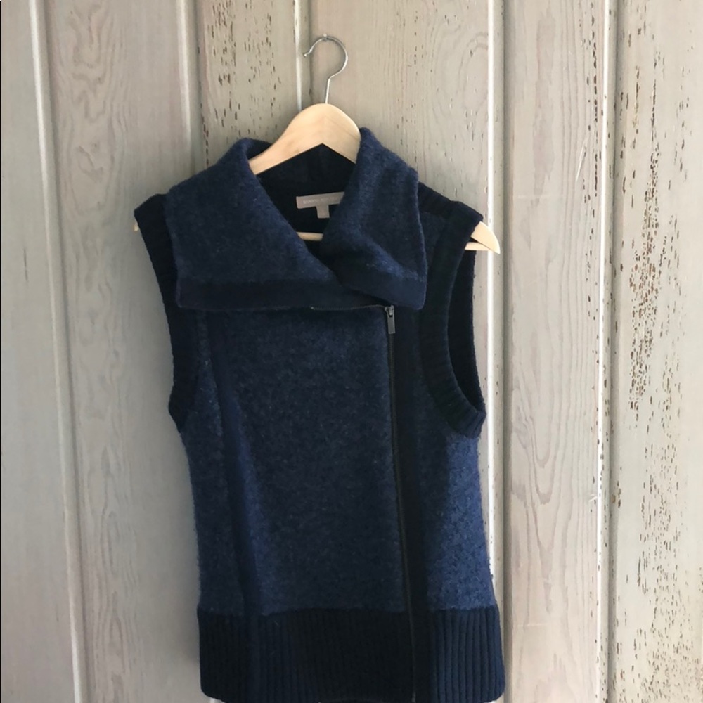 Banana republic blue vest